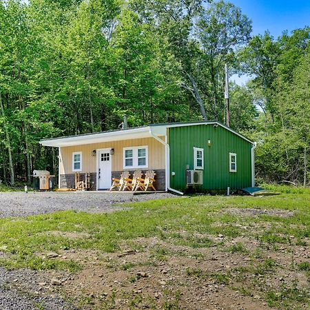 Secluded Poconos Cabin With Fire Pit On 75 Acres! イースト・ストラウズバーグ エクステリア 写真